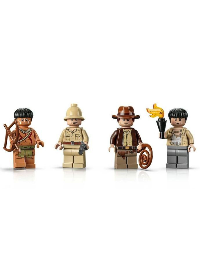 Конструктор Indiana Jones Храм Золотого Ідола 1545 деталей (77015) Lego (281425545)