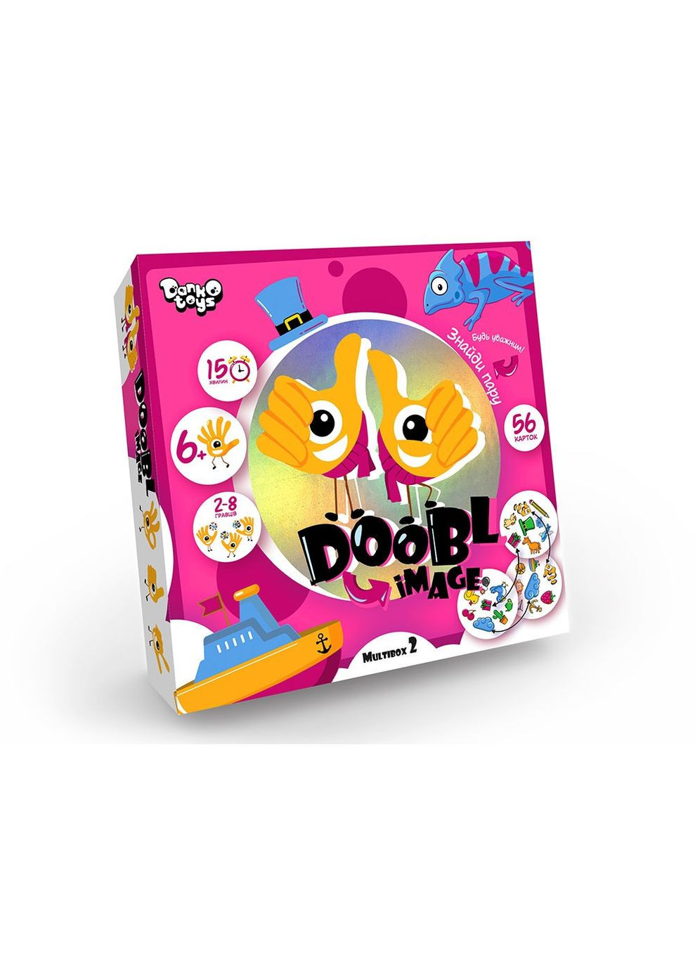Настольная развлекательная игра "Doobl Image" DBI-01 (Multibox 2) ( ) (рус.) Danko Toys (340545851)