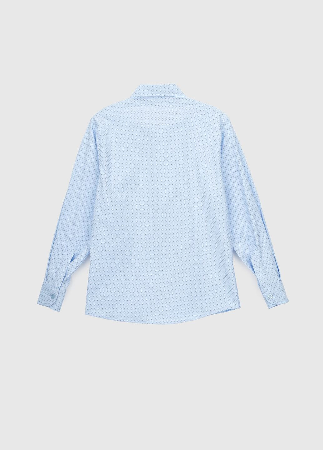 Голубой повседневный рубашка DENIZ