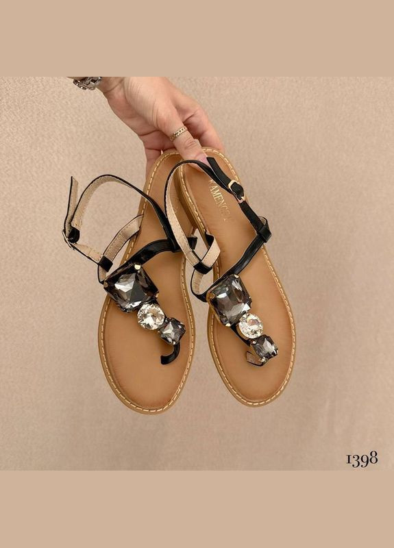 Коричневые женские босоножки шлепанцы 1559 коричневые Kamengsi