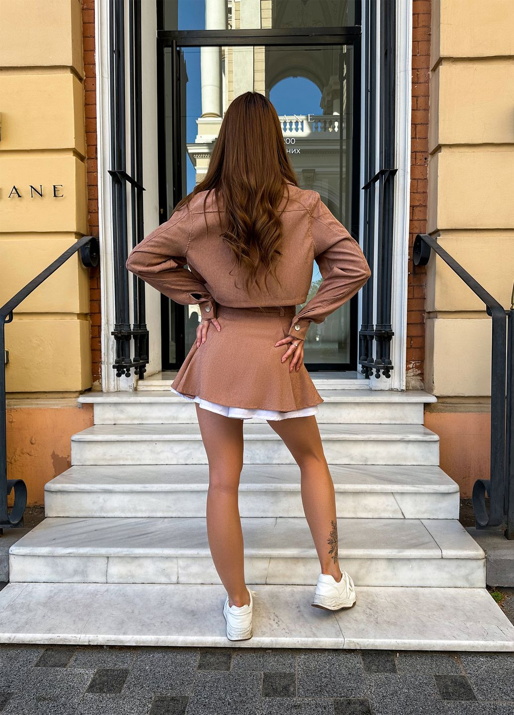 Костюм с мини-юбкой No Brand (303222020)