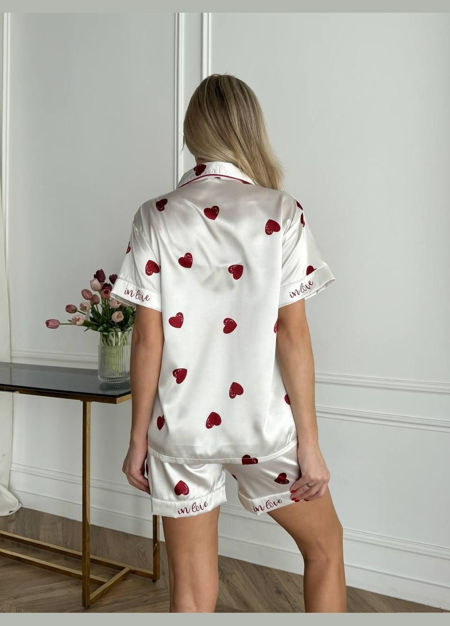 Комбинированная всесезон женская пижама 2796 in love No Brand