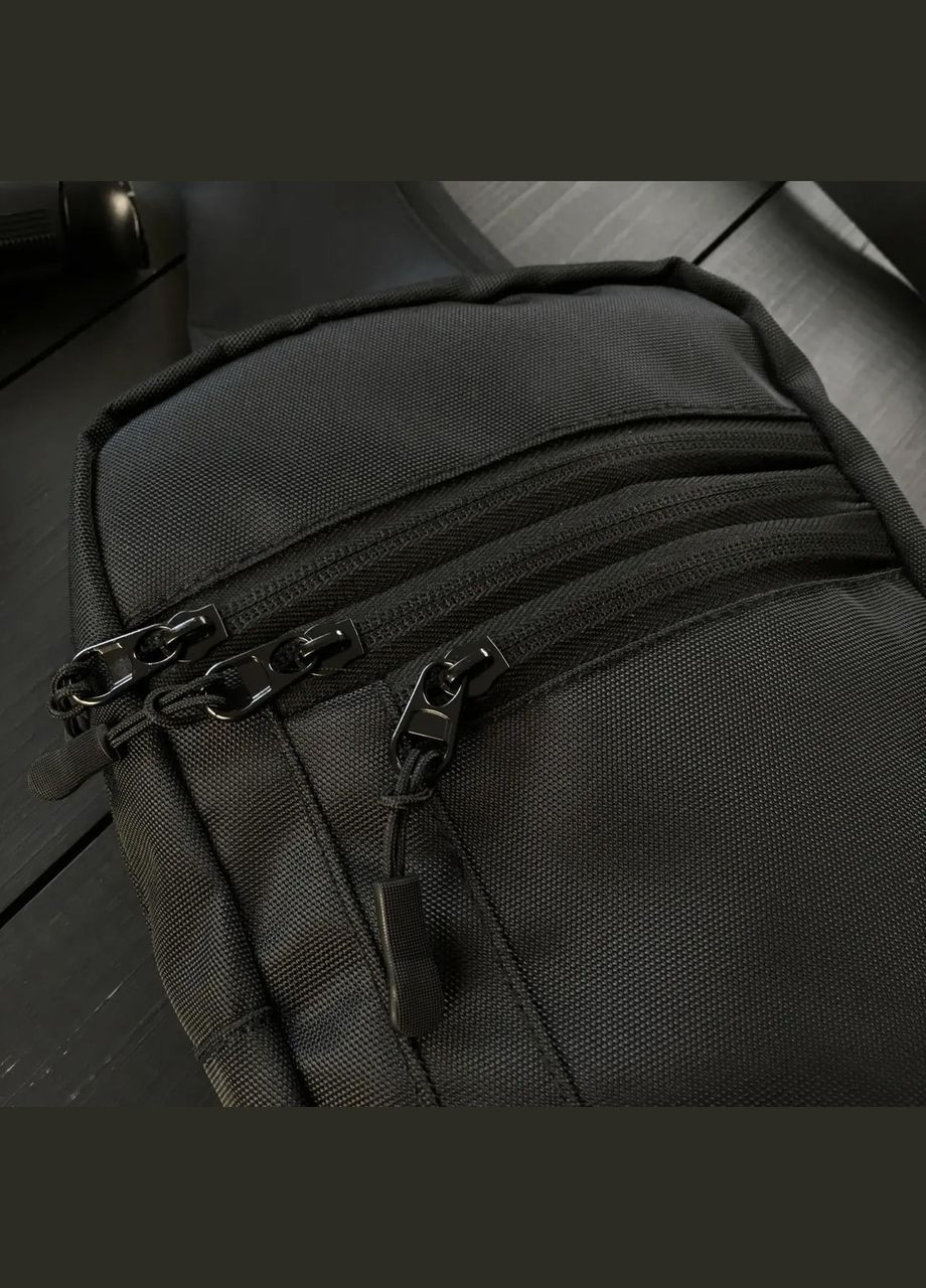 Якісна тактична сумка з кобурою, чоловіча сумка чорна з кордуру месенджер, тактичний месенджер No Brand (298566941)