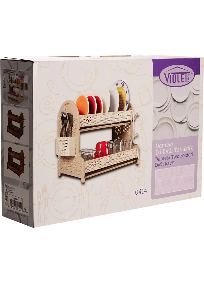 Сушіння для посуду 0414 Cream Violet House (392368160)
