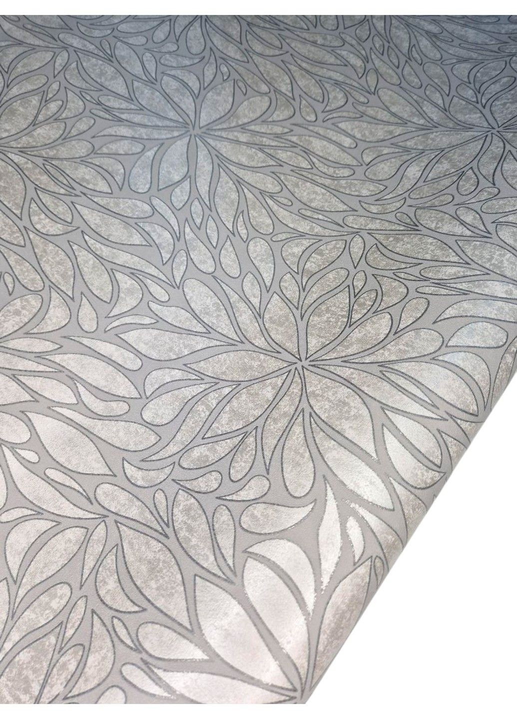 Обои виниловые 10.05 × 1.06 м 57316, серые для спальни, гостиной, кухни, коридора, ванной комнаты MARBURG (339111160)