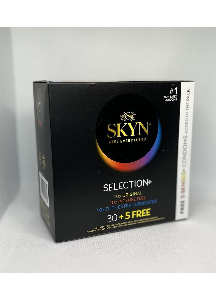Презервативы Премиум 6 разных видов безлатексные SKYN Selection 35 30+5 (373271361)