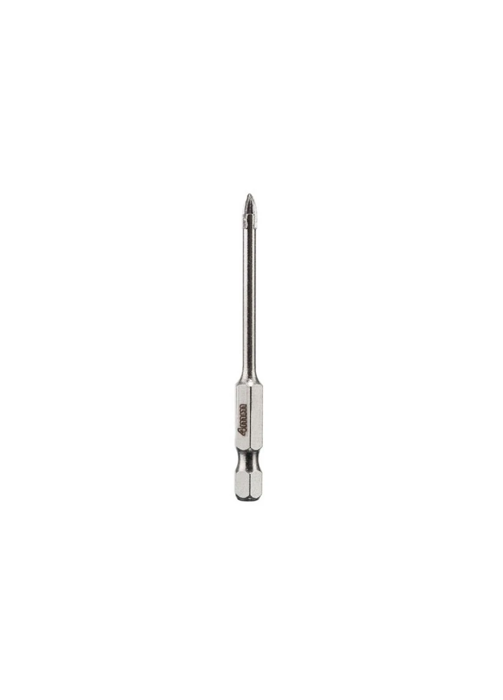 Свердло зі скла та кераміки 4 мм HEX Intertool (386754922)