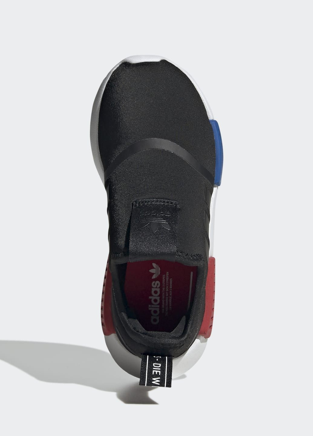 Чорні всесезонні кросівки-сліпони nmd 360 adidas