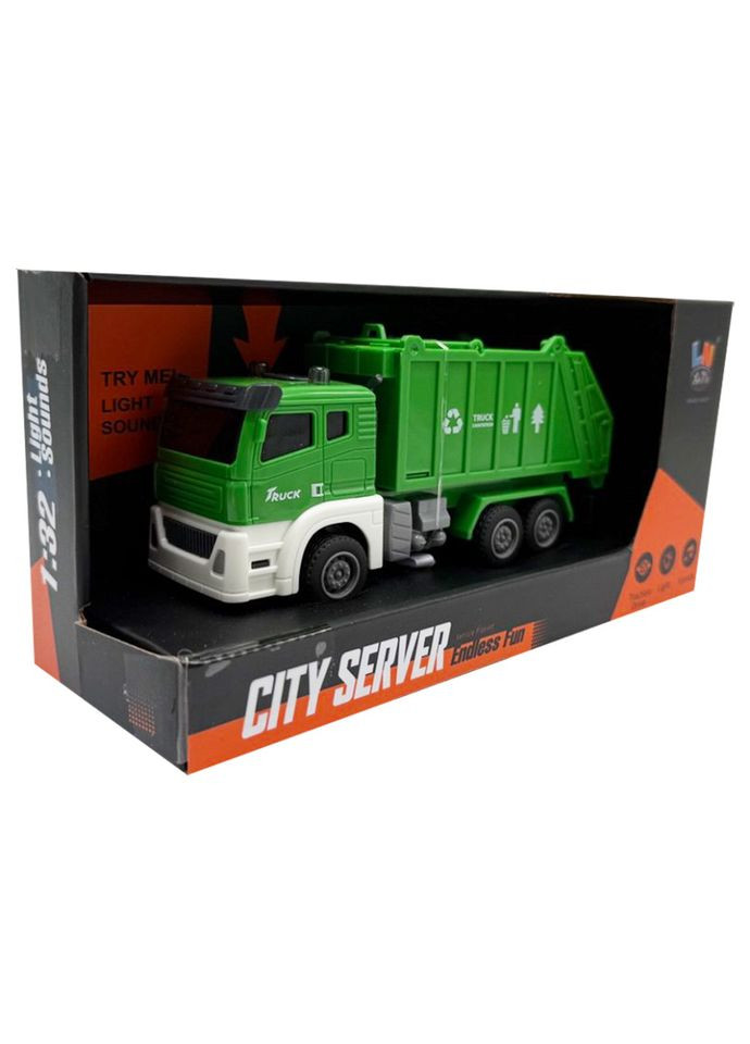 Детская игрушечная машинка "Муровоз" D-007AB(Green) свет и звук Bambi (365814264)