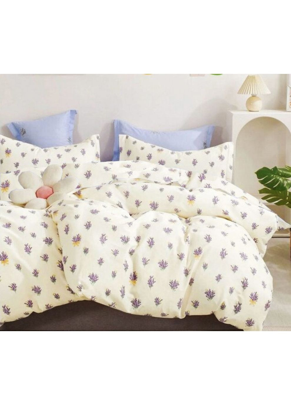 Постільна білизна Прованс, бязь Євро на резинці Комфорт-текстиль (354823186)