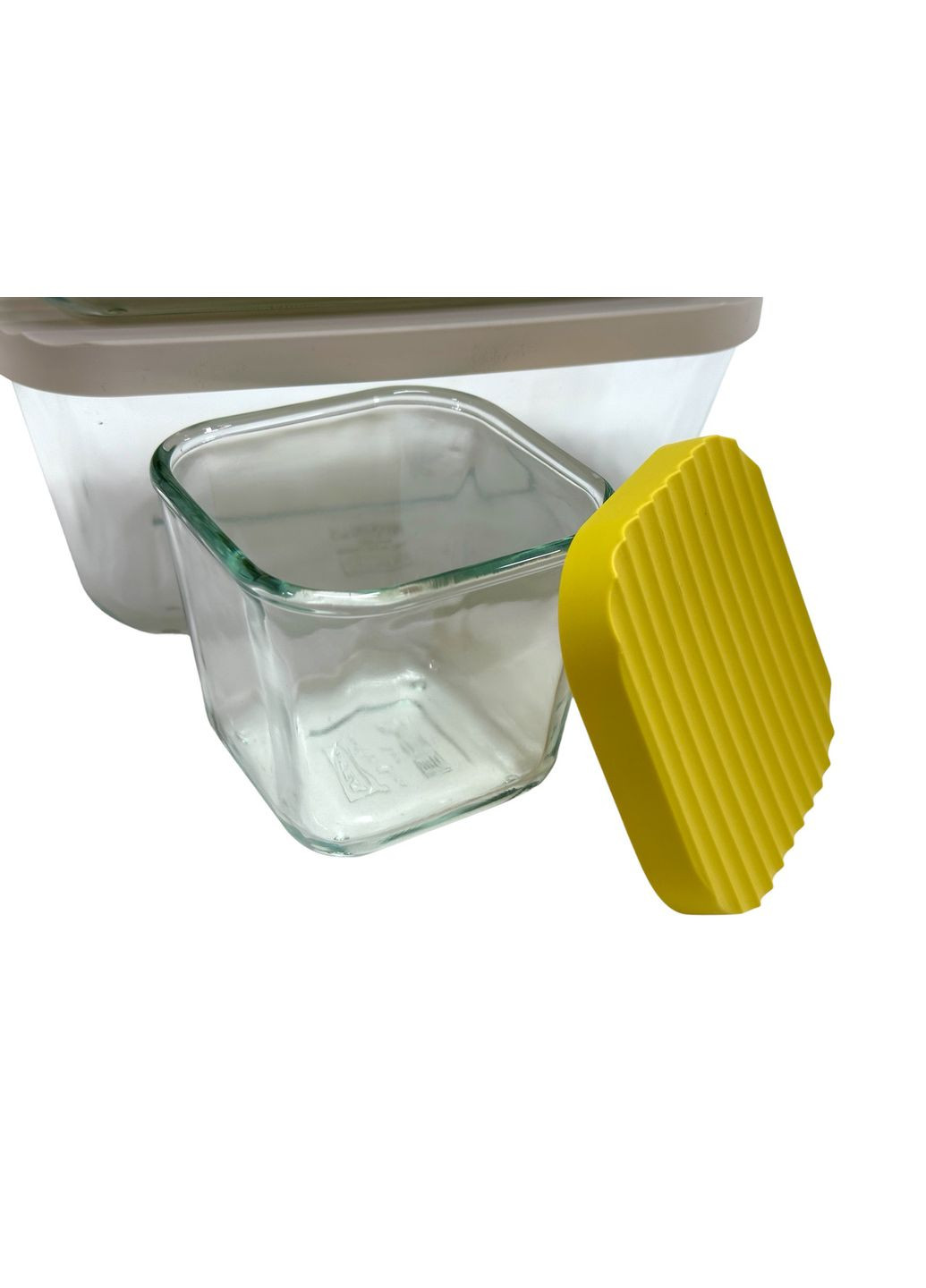 Набір скляних харчових контейнерів (5 шт) IKEA (322860722)