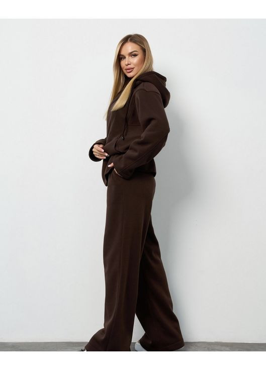 Теплий костюм з куліскою на талії ISSA PLUS (366883716)
