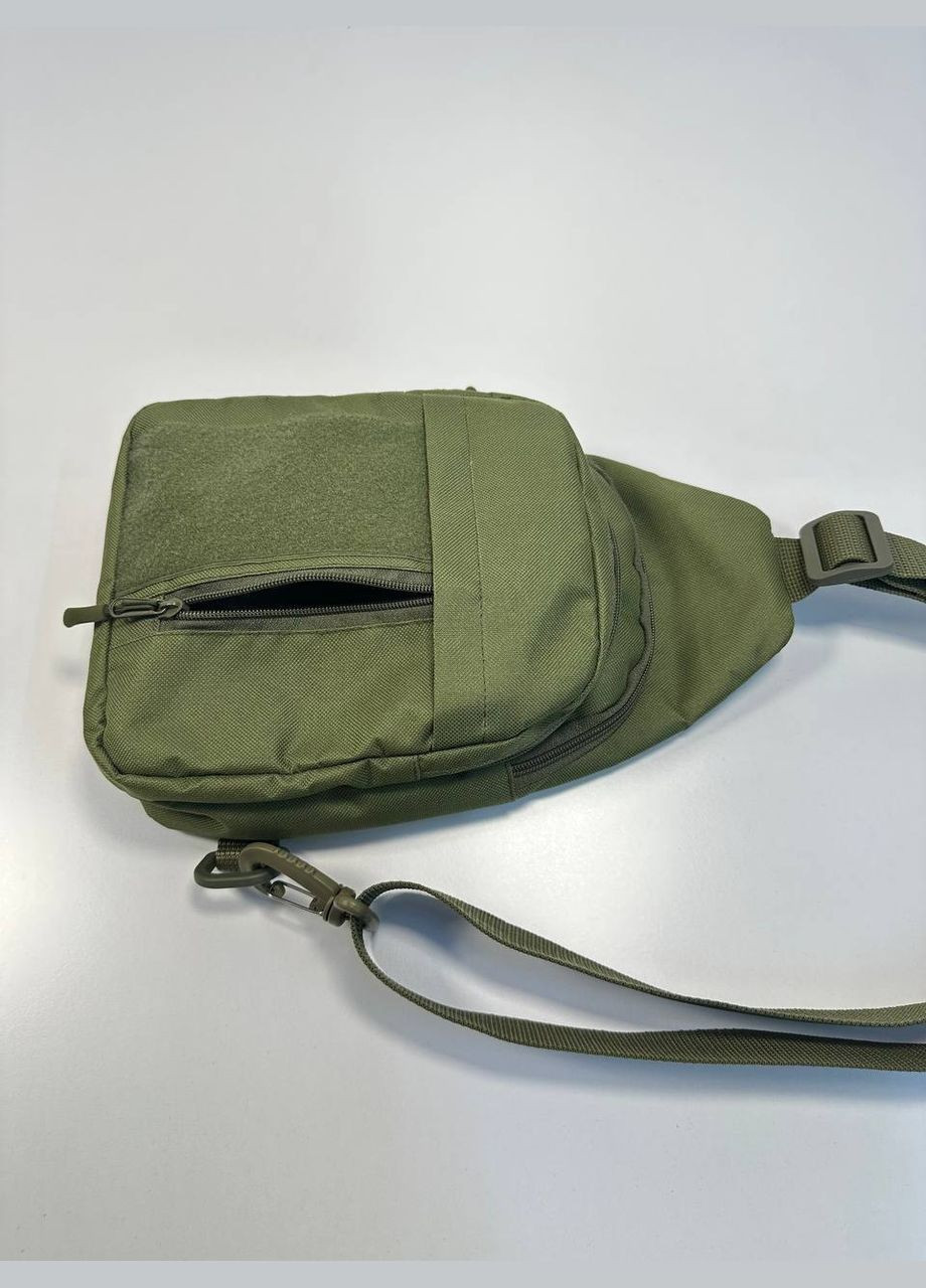 Сумка мессенджер через плечо мужская, хаки, слинг, тактическая UA (338424013)