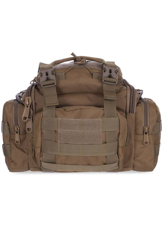 Результат тактический (нейлон, оксфорд 900D, раствор 30x10x22см, 6л, хаки) (TY-09_Хаки) SILVER KNIGHT (361434096)