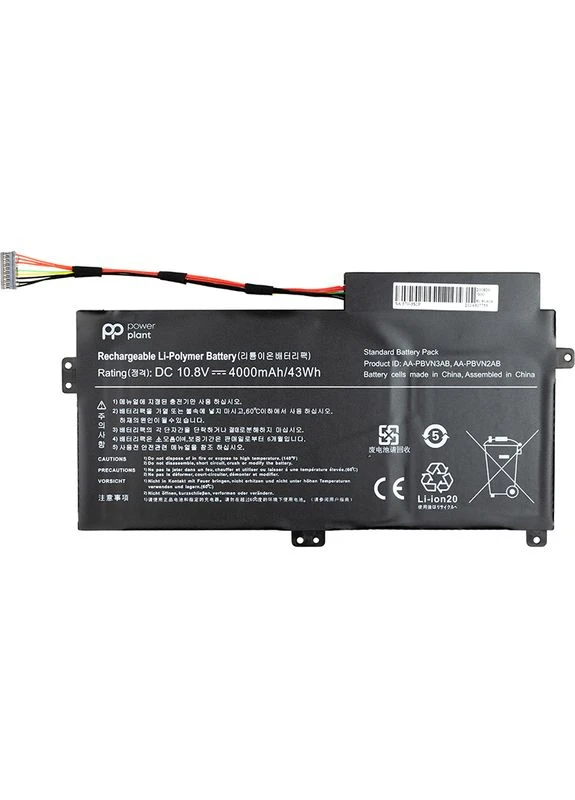 Аккумулятор для ноутбуков SAMSUNG 370R (AAPBVN3AB) 10.8V 4000mAh PowerPlant (315504355)