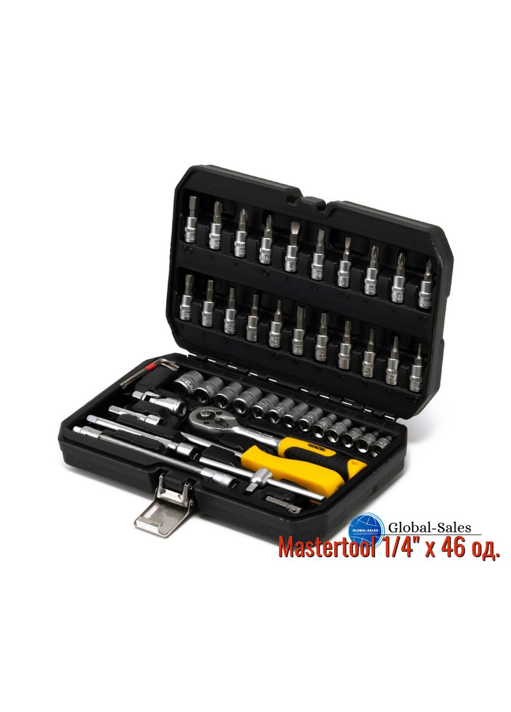 Набор инструмента 1/4" x 46ед (78-2047) Mastertool (342122205)