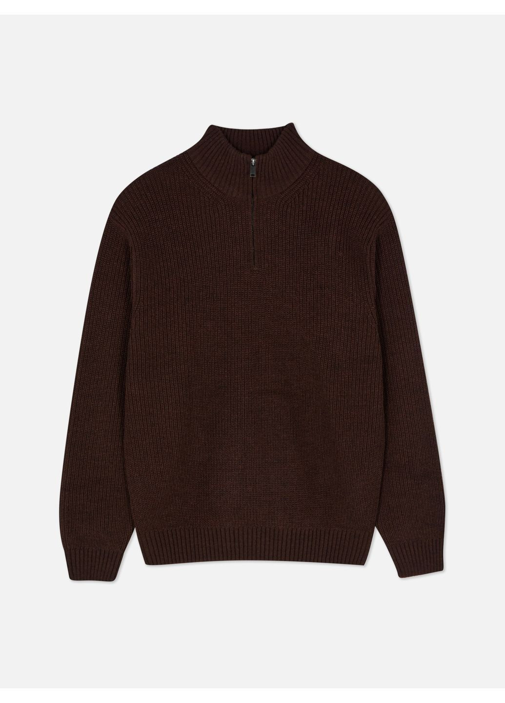 Темно-коричневий светр зима,темно-коричневий, Primark
