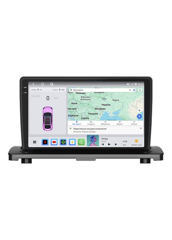 Штатна магнітола 9" для Volvo XC90 I Рестайлінг 2006-2014 4/64 QLED 4G Wi-Fi GPS 360 Prime 4 шт. Lesko (336204274)