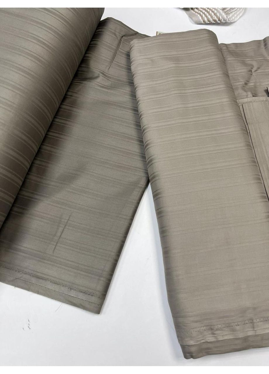 Постельное белье с резинкой Мульти страйп сатин BREVE, PREMIUM Евро размер, наволочки 50/70 No Brand (363191511)