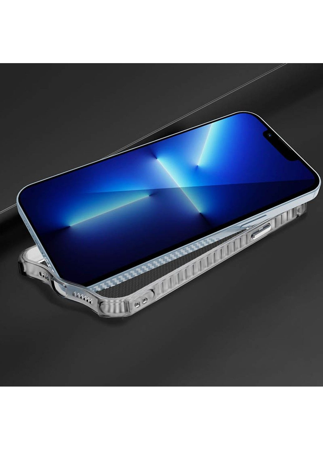 Чехол TPU Ease Carbon color series для Apple iPhone 12 Pro Max (6.7") Epik (292633405)