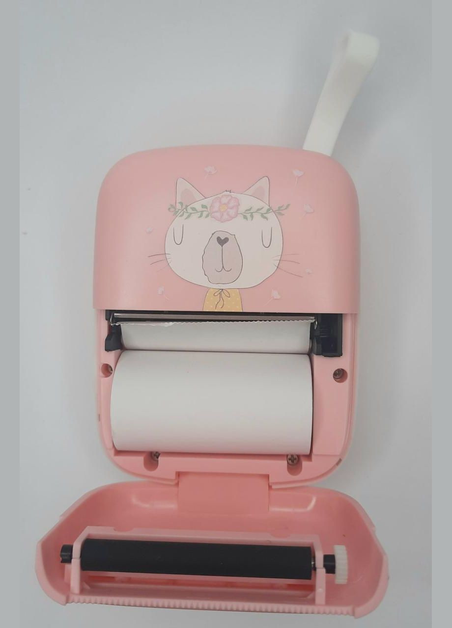 Портативный мини-принтер для телефона A8B-Pink No Brand (326800884)