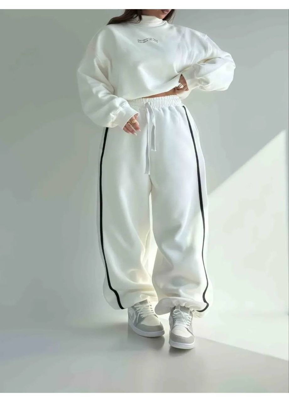 Жіночі об'ємні зимові штани з лампасами Nositi 1891-13Х (369971289)