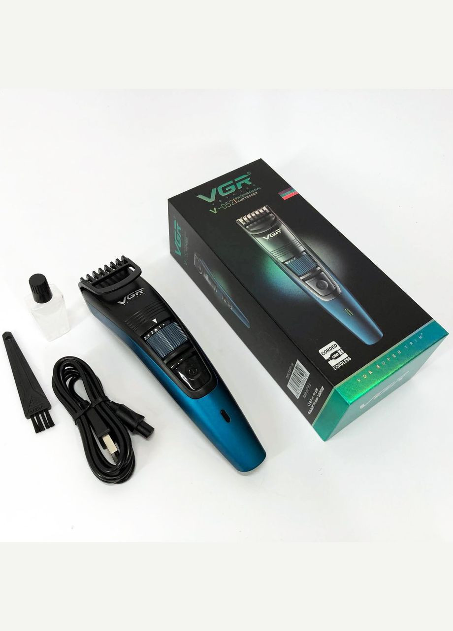 Професійна окантовочна машинка для стрижки волосся, Тример для стрижки LU-205 бороди акумуляторний VGR V-052 (315438077)