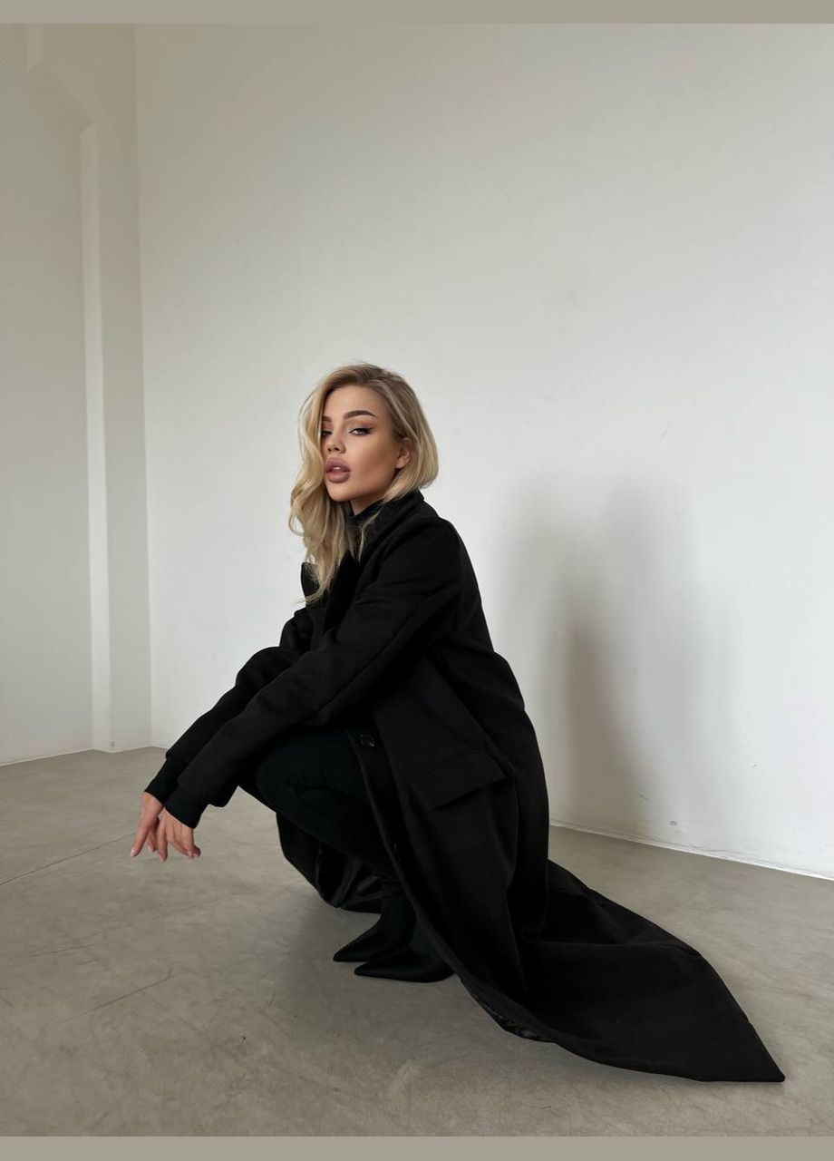 Чорне демісезонне Тренч N.Family