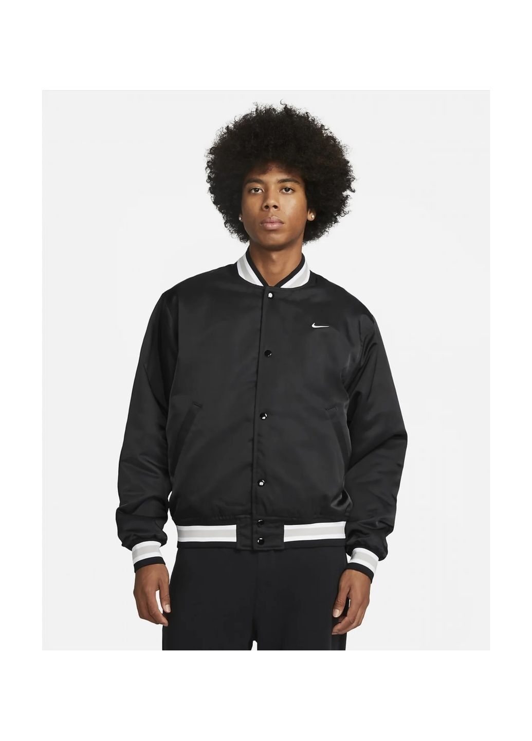 Чорна куртка чоловіча authentics black dx0658-010 Nike