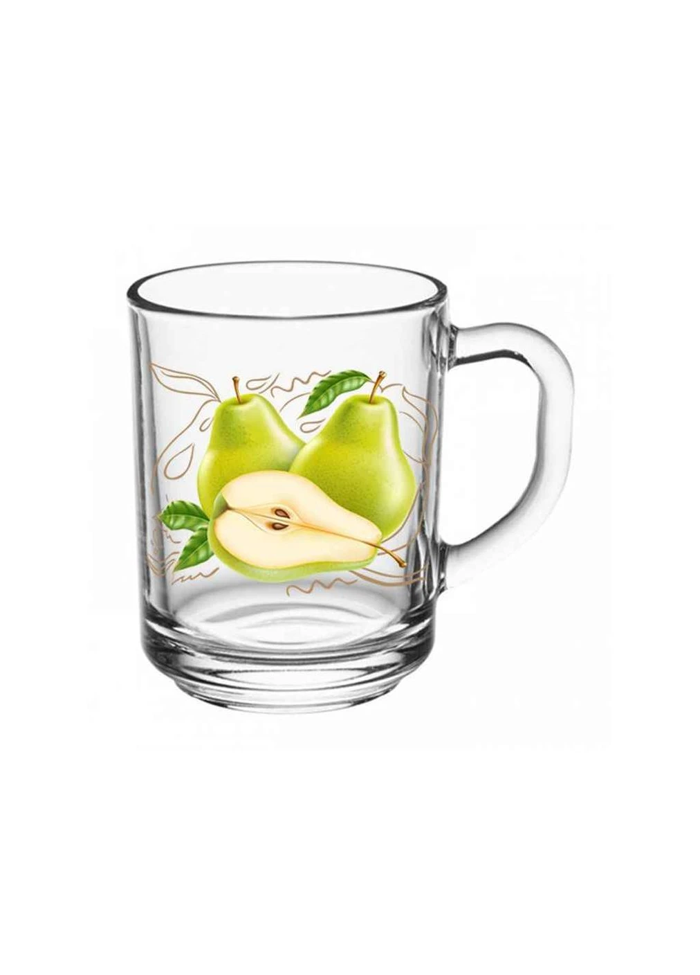 Чашка 245мл Gren tea Груша 3д ТМ FARGLASS No Brand (387319123)