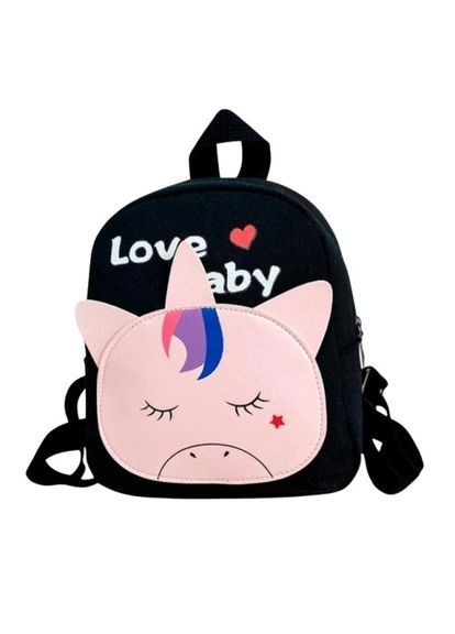 Дитячий рюкзак Small Unicorn-2 Black, чорний () Evo-Kids 2418-19 Black Unicorn-2 (370498911)