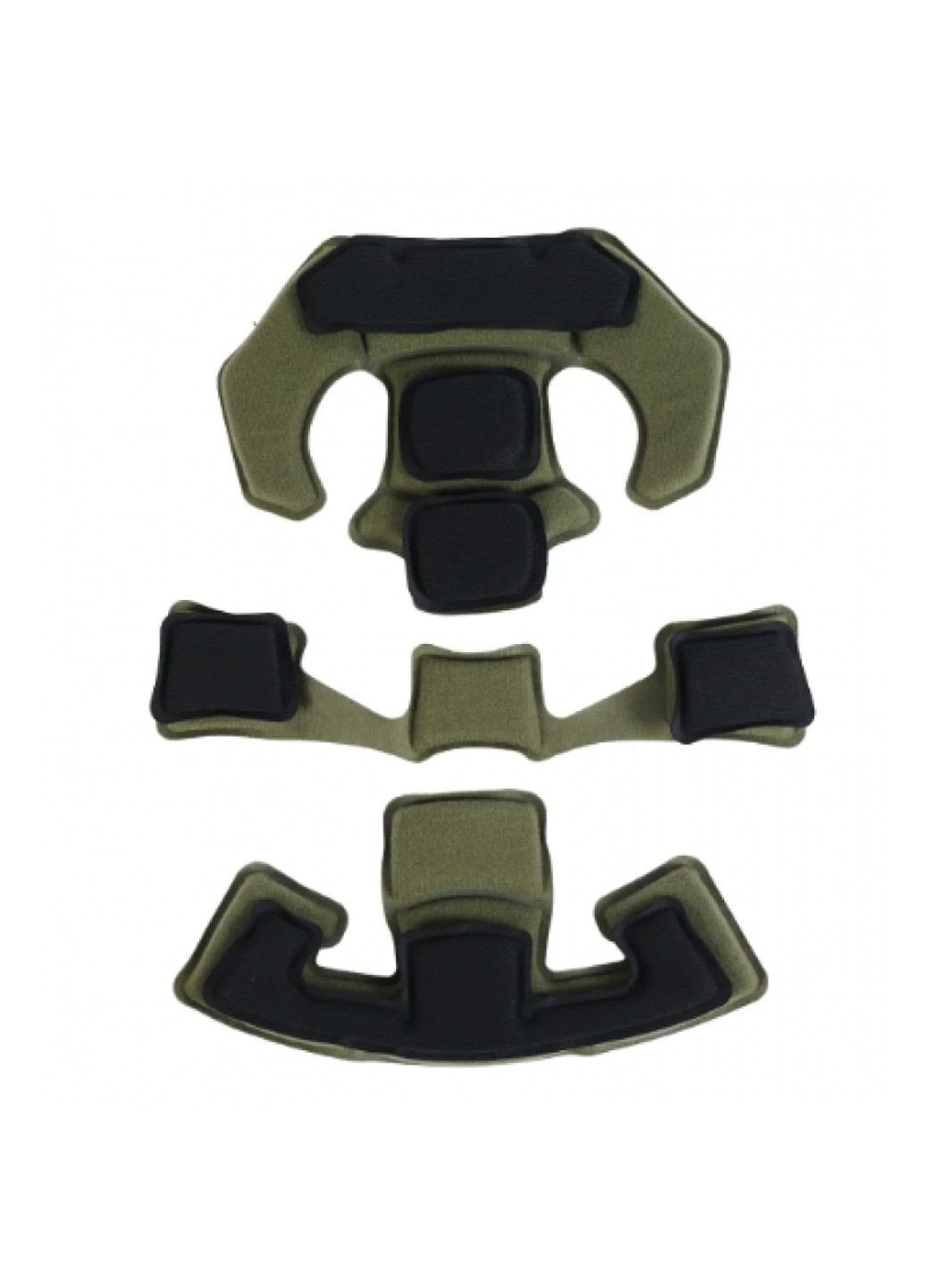 Универсальная система креплений для шлема Wendy system с подушками (Оливковый) No Brand (332635623)