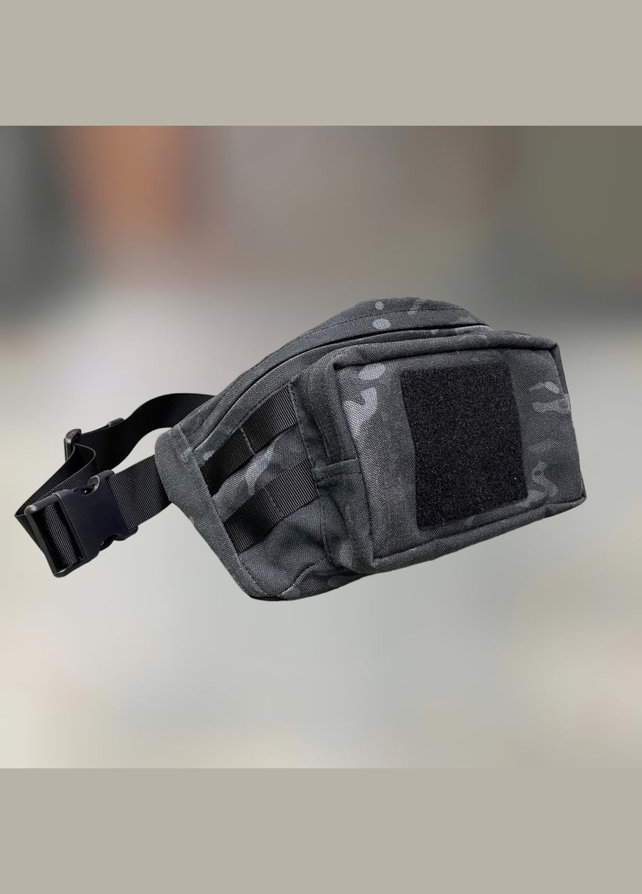 Сумка тактична з кобурою прихованого носіння, Чорний Мультикам,, на пояс або через плече, два місця під магазини WinTac (362601707)