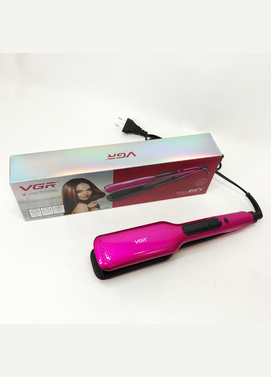 Ергономічна випрямляч випрямляч V-506, Укладка волосся випрямляч, YB-239 Праска випрямляч VGR (351486398)