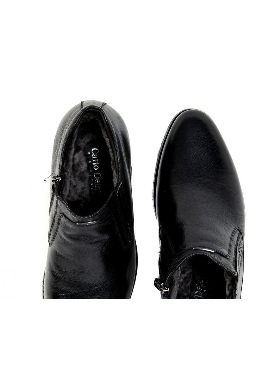 Черные зимние ботинки 7164155 цвет черный Carlo Delari