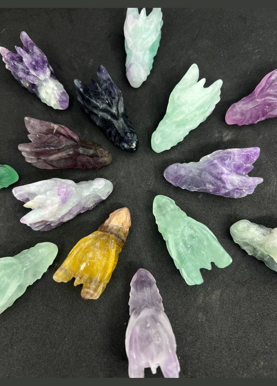 Голова дракона флюорит мінерали No Brand (316323160)