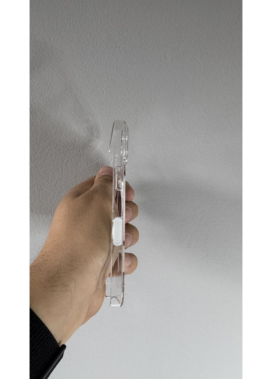 Прозрачный чехол Clear Case MagSafe+Animation для iPhone 16 с кнопкой для Айфон/Анимация No Brand (370269465)