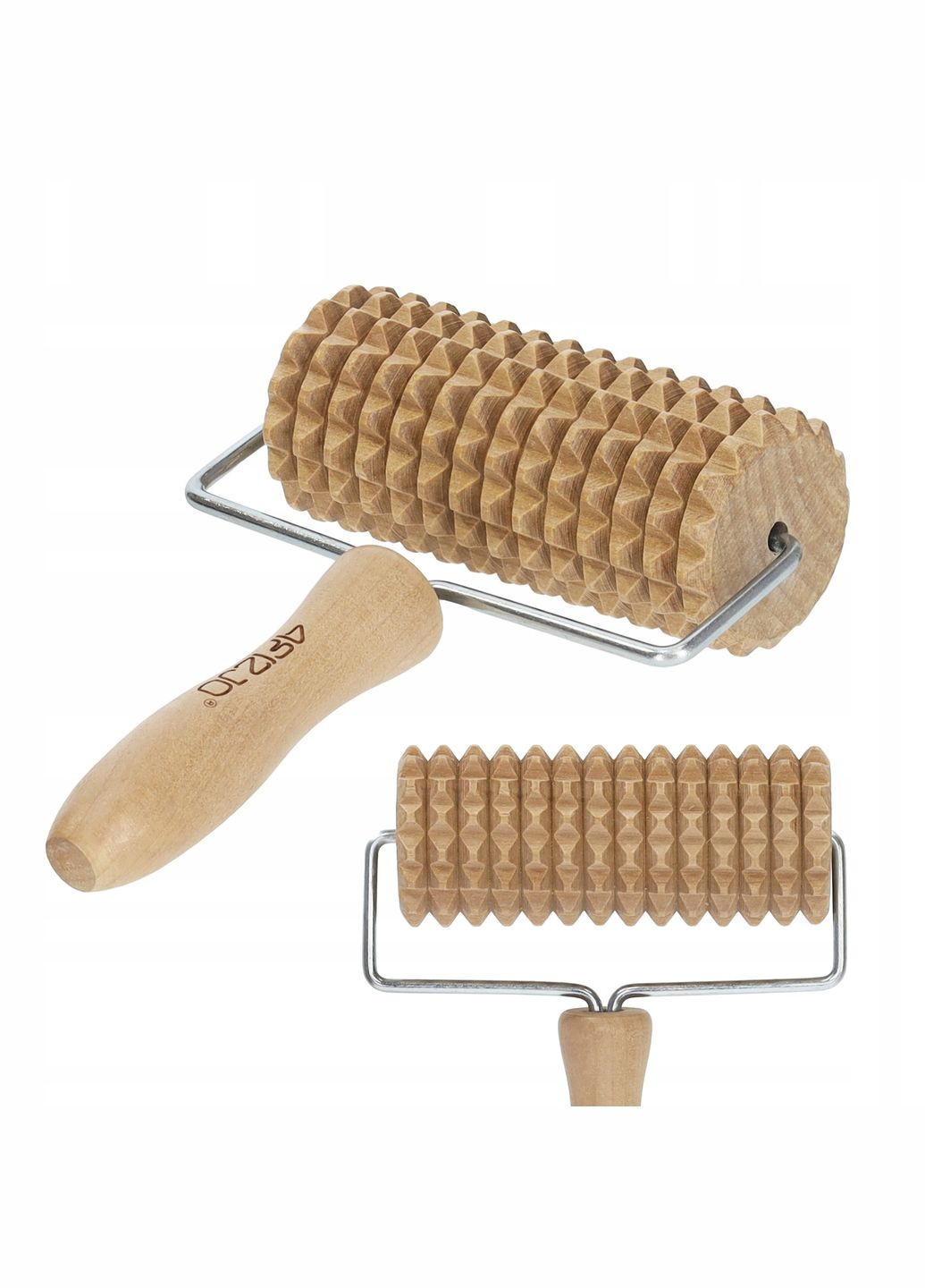 Масажний ролик для тіла ручний, дерев'яний () 4FIZJO P-5905973400251 (360890098)