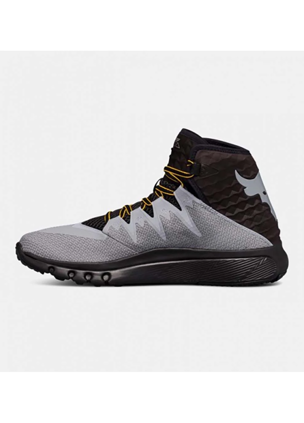 Серые демисезонные кроссовки ua x rock delta x cg-stl/blk/sgd серый муж Under Armour