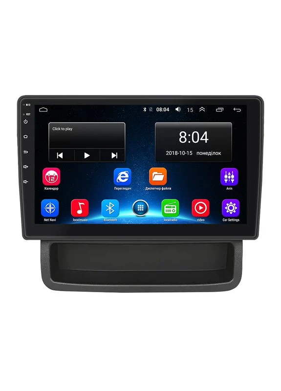 Штатна магнітола для Renault Trafic II Рестайлинг 2 2011-2014 екран 10" 2/32Gb Wi-Fi GPS Base Lesko (378955633)