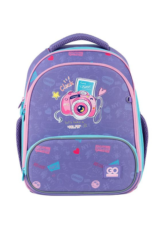 Рюкзак каркасный " " /GO24-597M-4/ Education 597M-4 Say Cheese (66842) (1/8) GoPack (367750316)