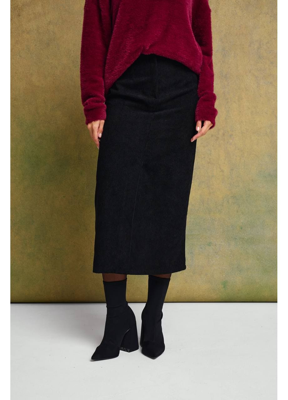 Спідниця з вельвету міді — Заміри в описі DK/DL Мода без кордонів (366420897)