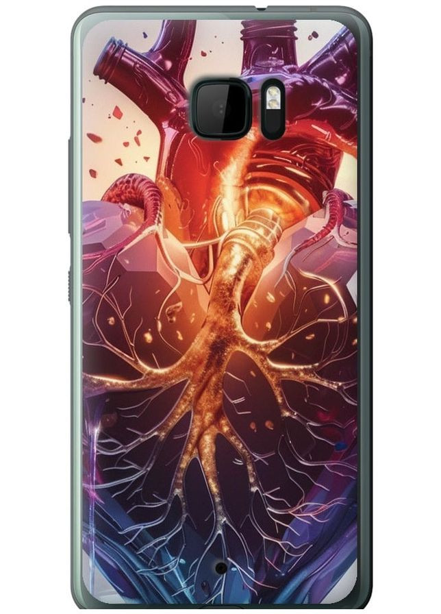 Силіконовий чохол 'Crystal Heart' для Endorphone HTC U Ultra (286768863)