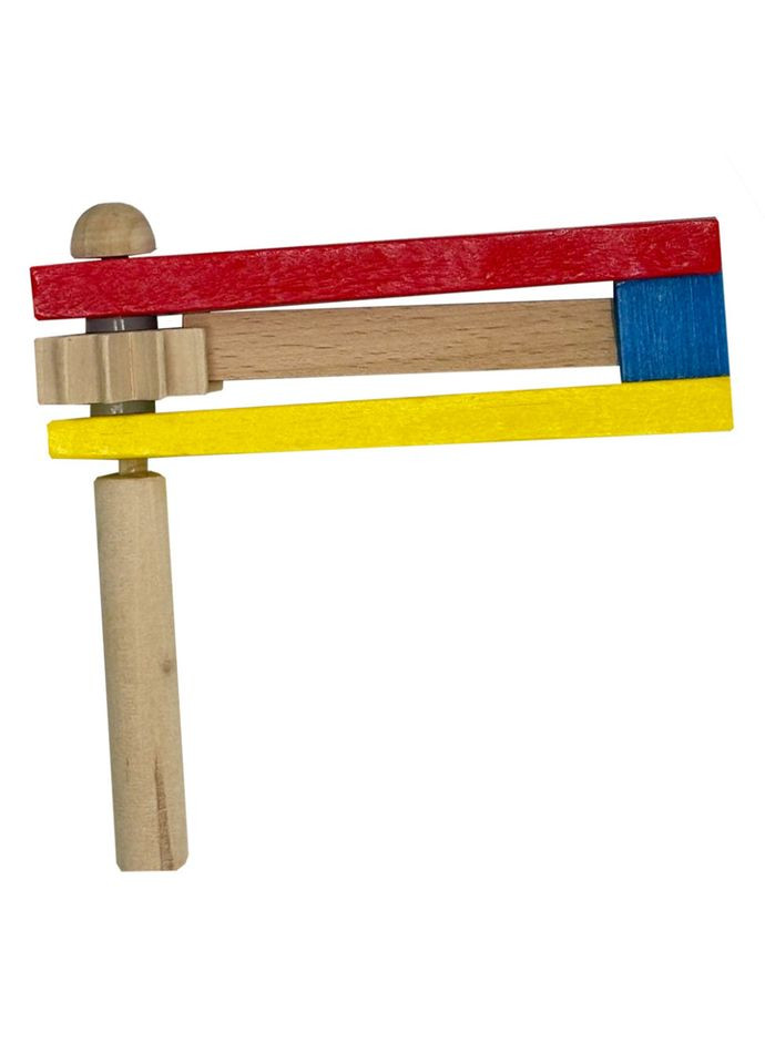 Детская развивающая музыкальная игрушка "трещотка" RZV106, 12,5 см Bambi (372267627)