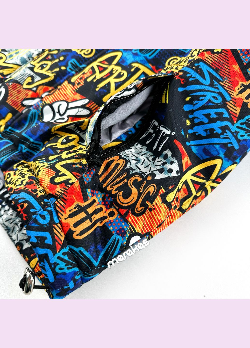 Помаранчева зимня дитяча зимова куртка на холософті для хлопчика з капюшоном (1jac-fl-p-43-09244) Marakas