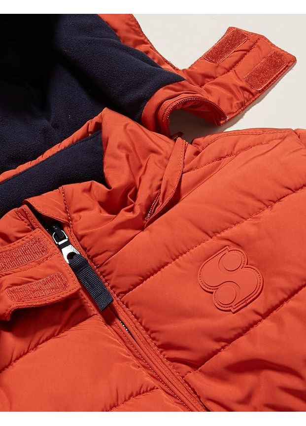 Комбинированная зимняя детская зимняя куртка для мальчика разноцветная (25101604) S.Oliver