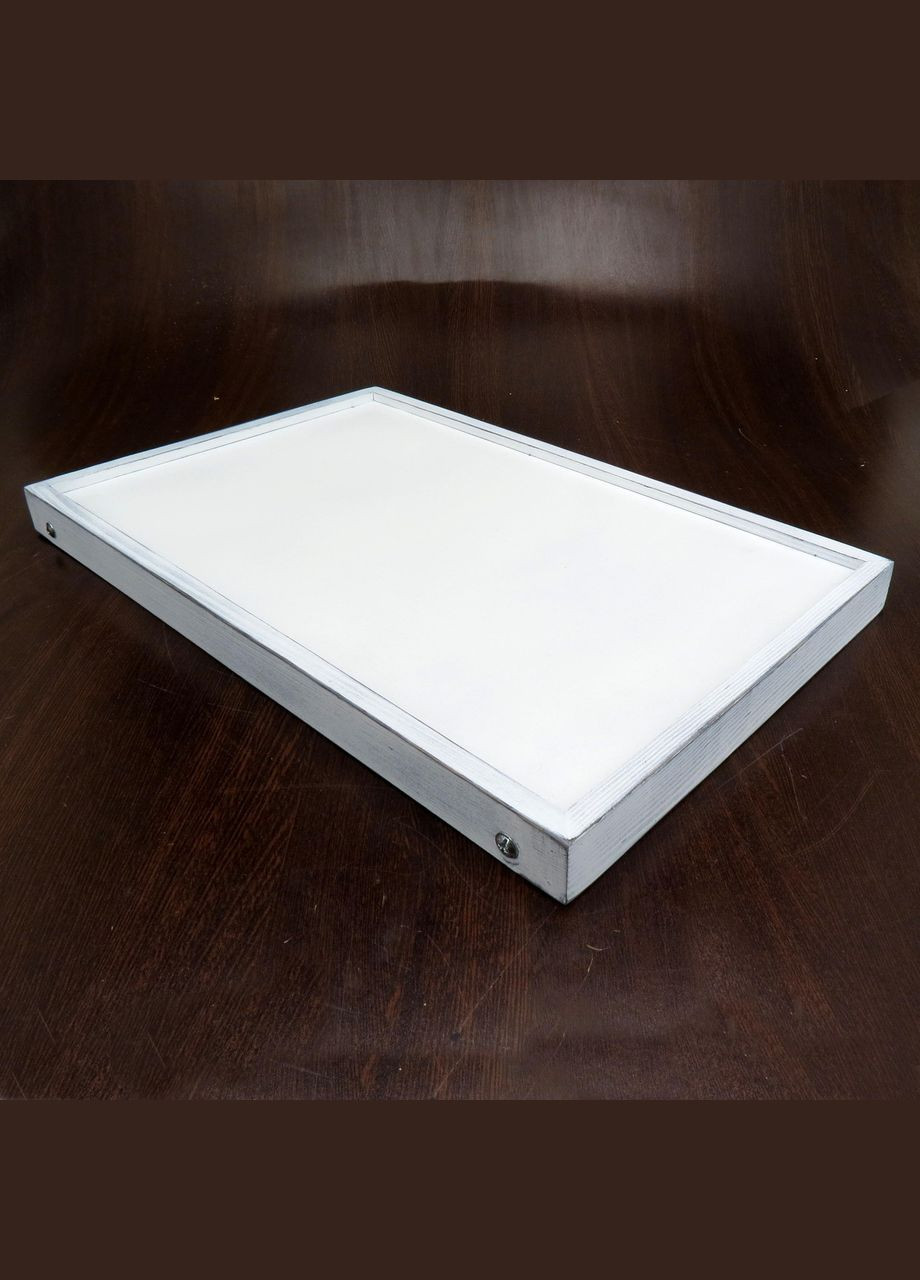 Столик-піднос для сніданку з дерева Меріленд шеббі (СТП-000221) No Brand (327850573)