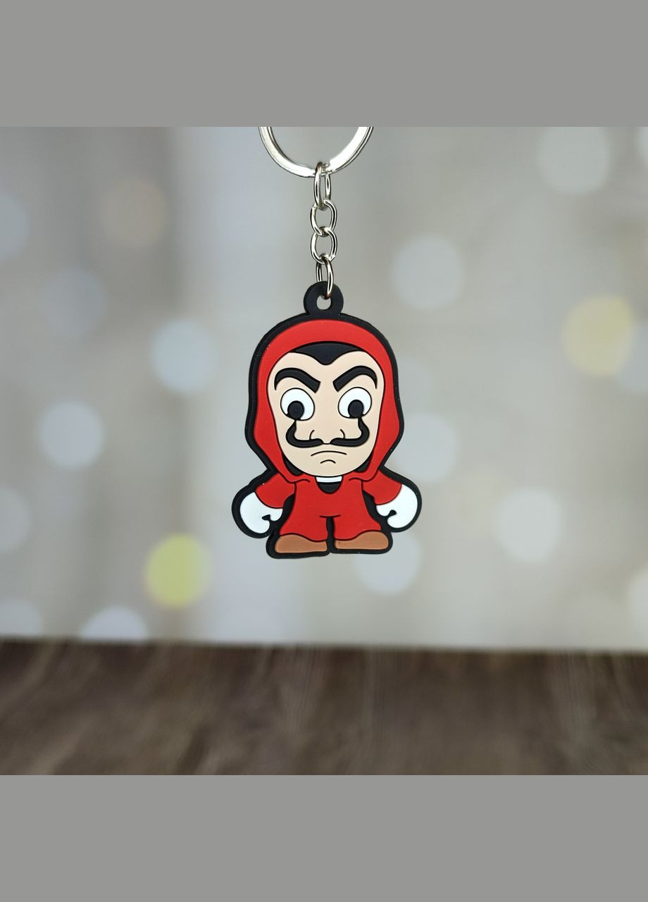 Силиконовый брелок "Бумажный дом. La casa de papel" SureGeek (322740502)