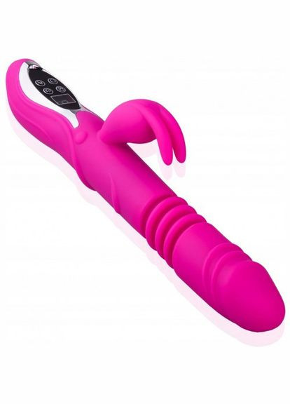 Вібратор сексмашина з підігрівом Jack Rabbit Hot вагінальний для клітора Рожевий Lovetoy (303887942)