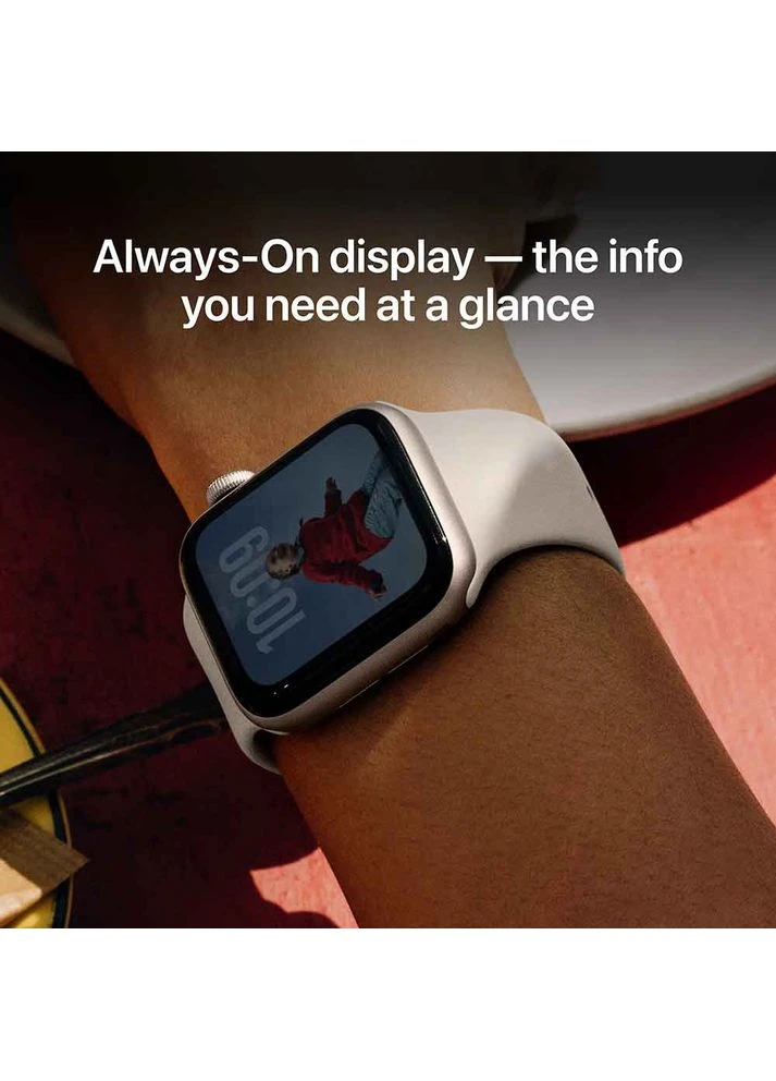 Смарт-годинник Watch SE 3 GPS + Cellular 44mm Starlight Aluminium Case with Starlight Sport Band - S/M (MEPE4RK/A) Apple (388766321)